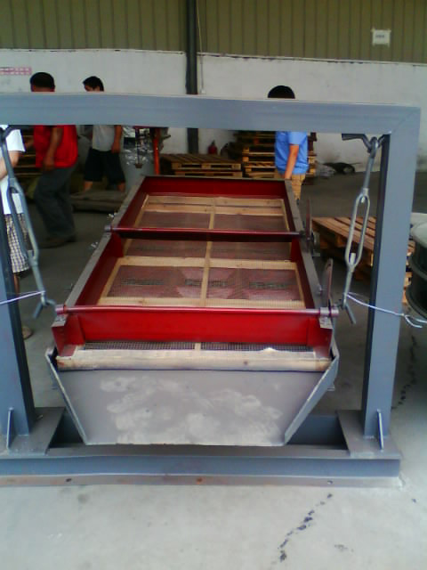 平面回轉(zhuǎn)篩使用現(xiàn)場(chǎng)1