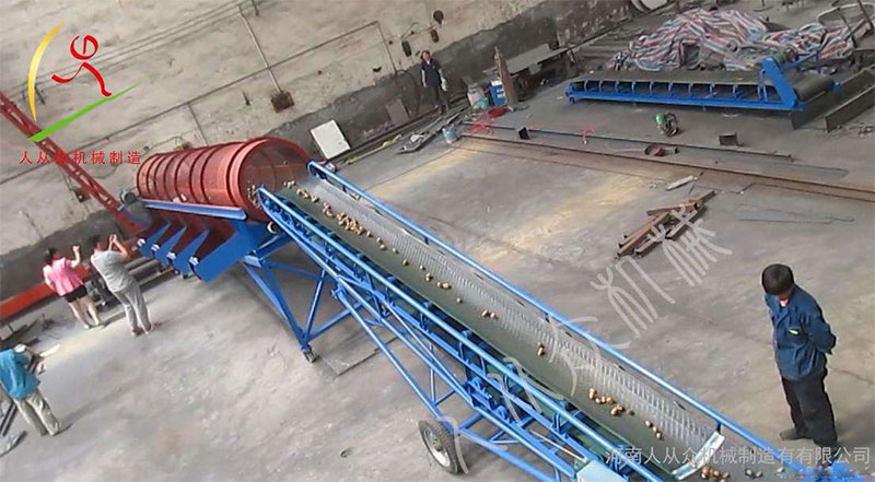 土豆篩分機實拍